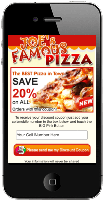 pizza -sms-site